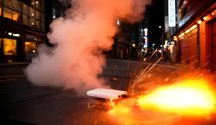 Lithium Battery Products Behind Series of Fires in Japan