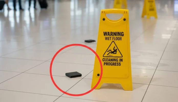 Power bank burst at Melbourne Airport