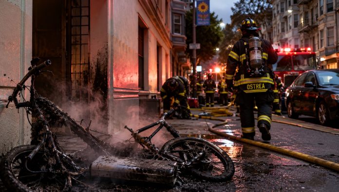 San Francisco E-Bike Fires Renew Concerns Over Growing Lithium Battery Threat